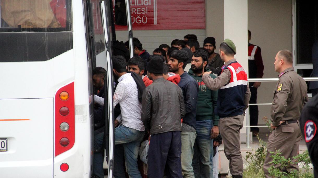 دستگیری مهاجرین قاچاق در استان ادیرنه ترکیه