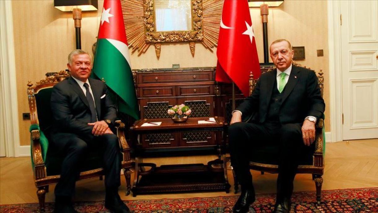 Телефонски разговор помеѓу претседателот Ердоган и јорданскиот крал Абдулах Втори