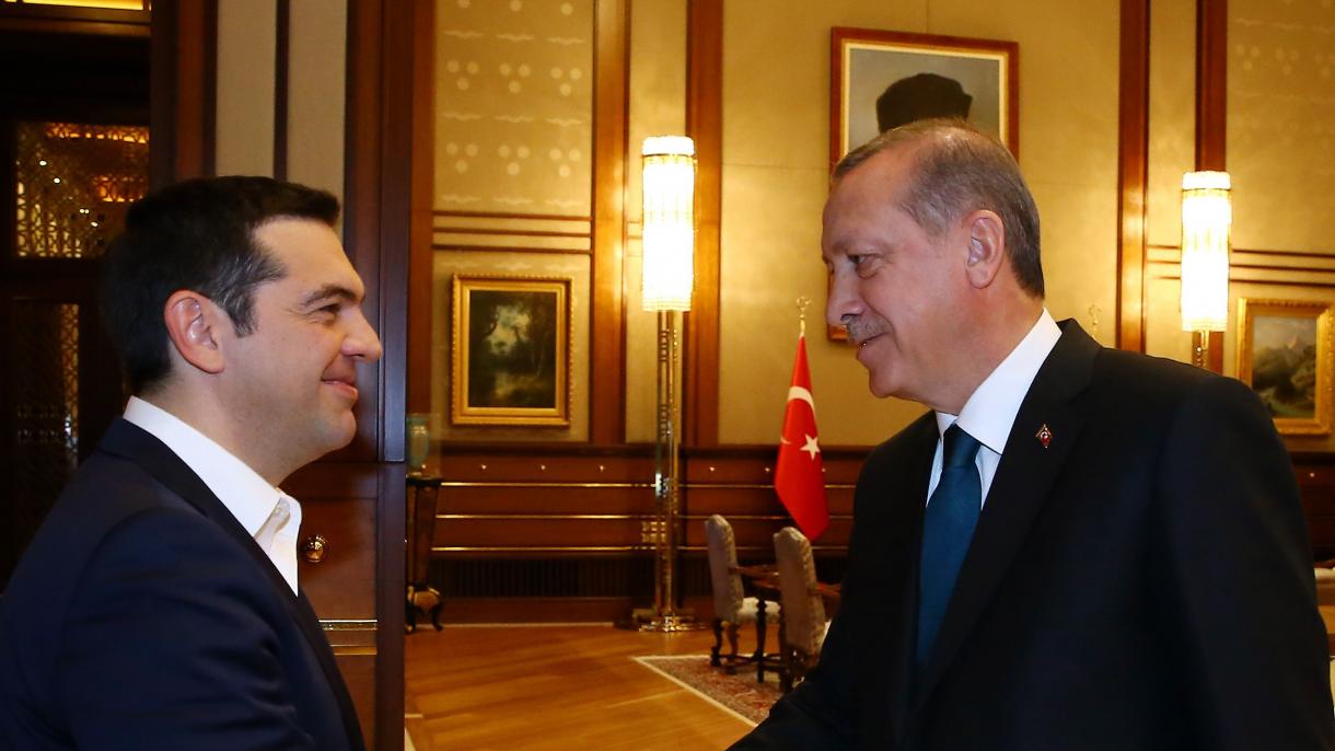 Prezident Erdog’an Gretsiya Bosh vaziri Aleksis Sipras bilan Kipr muzokarasi haqida fikr almashdi