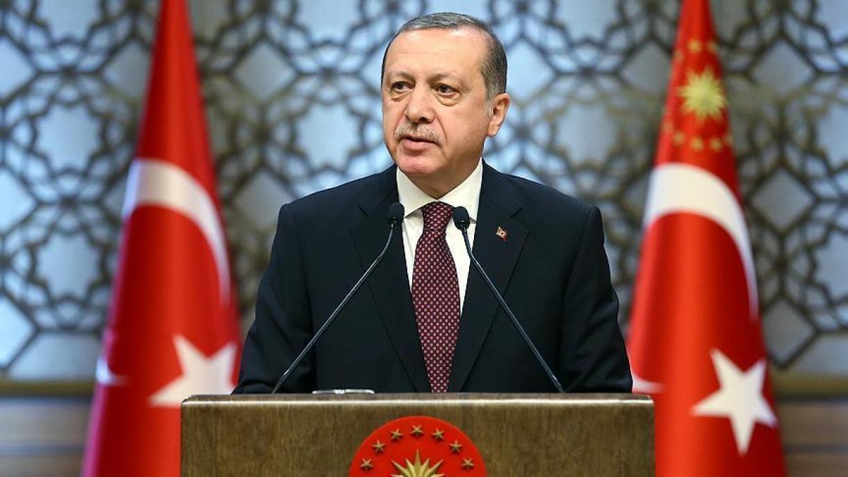 Prezident Rajap Tayyip Erdog’anning yangi yil tabrigi