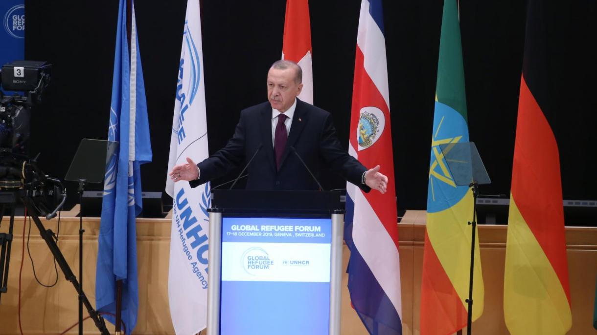 Erdogan: "La cuestión de refugiados no se puede solucionar con los esfuerzos de unos pocos países"