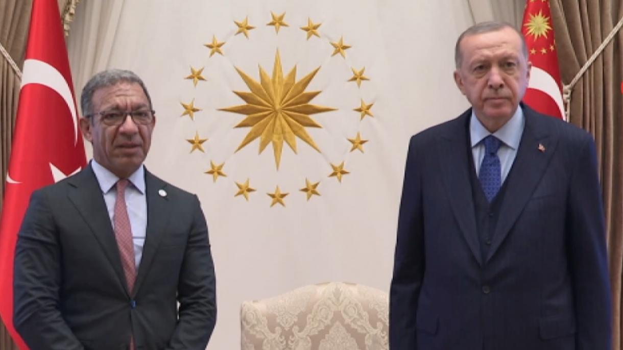 Erdogan recibe al presidente de la Unión Interparlamentaria, Duarte Pacheco
