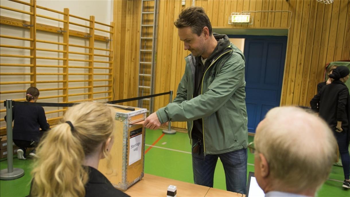 ناروے کے عام انتخابات،حزب اختلاف کو برتری حاصل