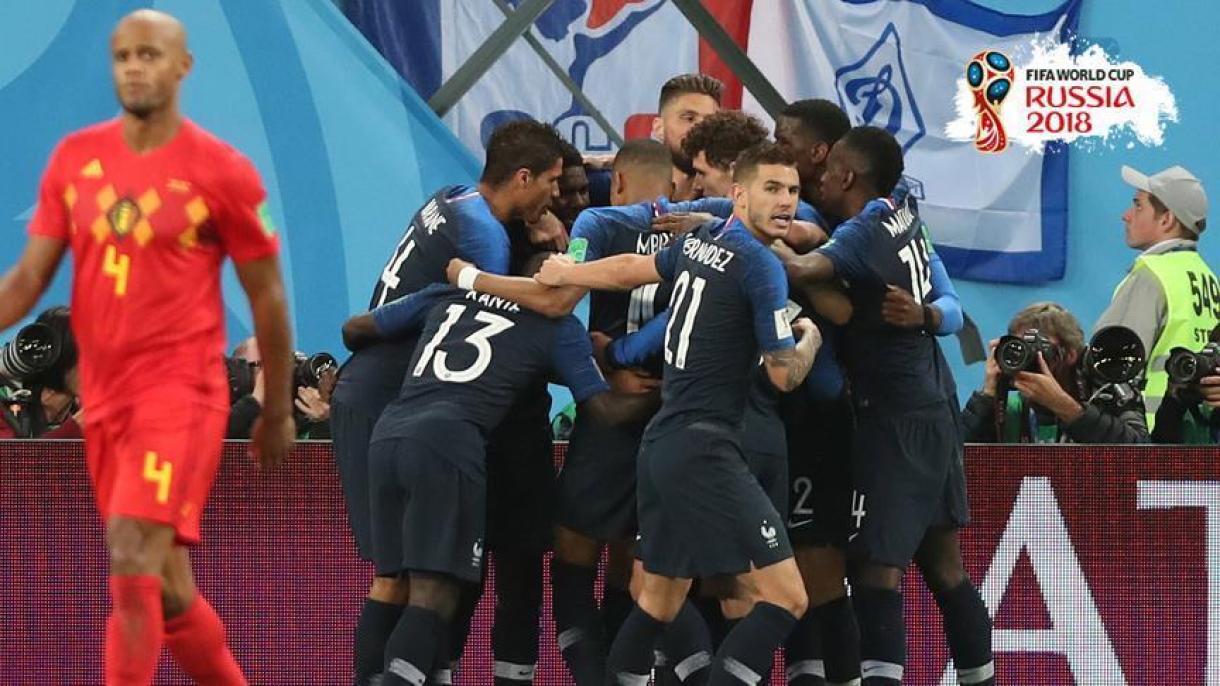 راهیابی فرانسه به فینال جام جهانی