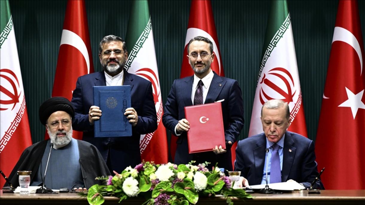 10 سند همکاری مشترک میان ترکیه و ایران امضا شد