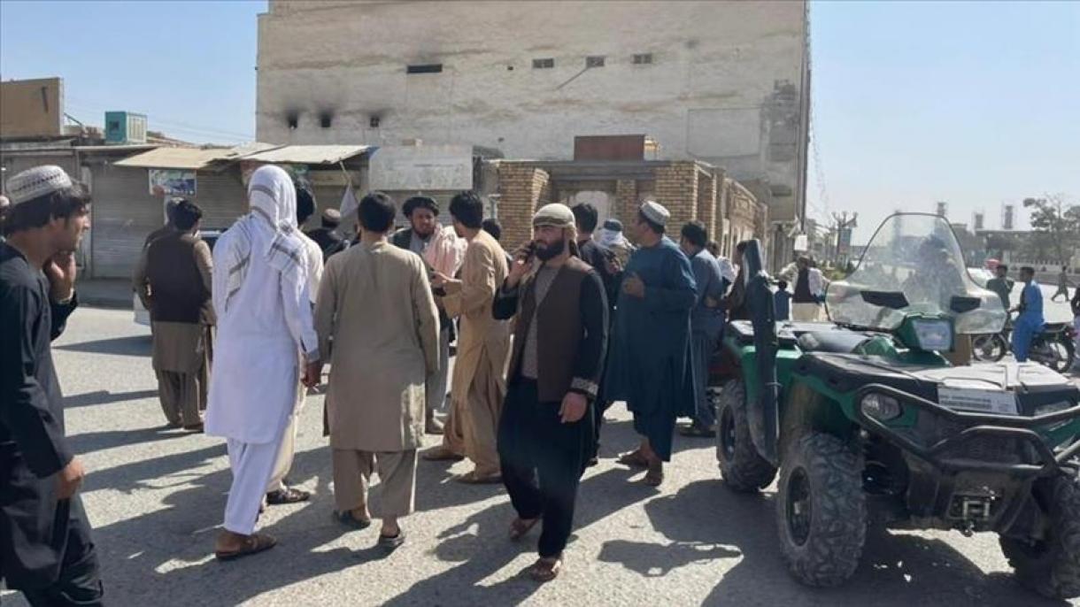 خبرگزاری آناتولی به تصاویر حمله داعش به مسجد شیعیان در افغانستان دست یافت