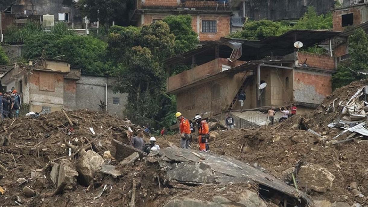 برازیل میں سیلابی ریلوں کی تباہ کاریاں،ہلاکتوں کی تعداد 152 ہو گئی