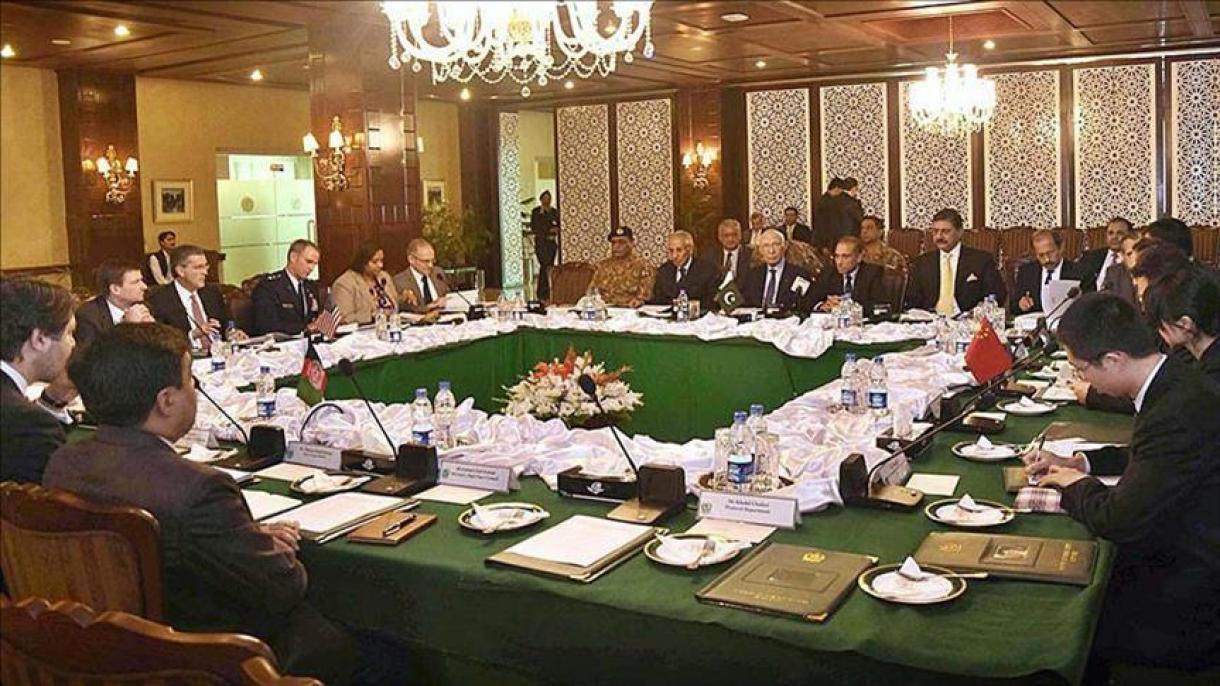 نشست چهارجانبه مذاکرات صلح افغانستان در مسقط