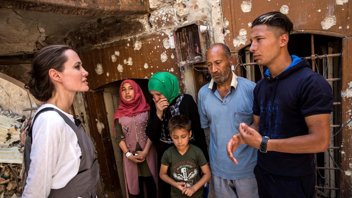 Angelina Jolie fa appello per aiutare gli immigrati iracheni