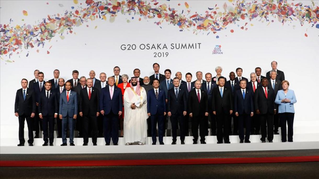 G20 csúcstalálkozón Sinzo Abe japán miniszterelnök fogadta a vendég vezetőket