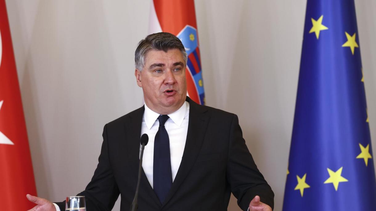 Milanovic: “Türkiye siempre ha estado al lado de Croacia en sus tiempos difíciles”