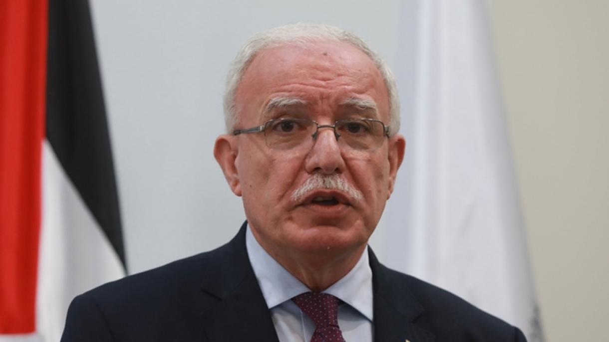 Палестинският външен министър предупреди арабските държави относно плановете на Израел