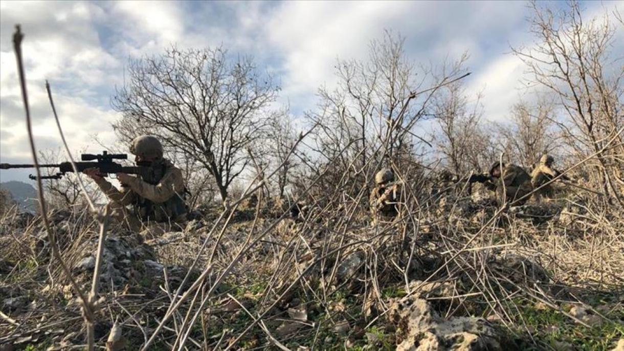 Luta contra o terrorismo na área da Operação Fonte da Paz