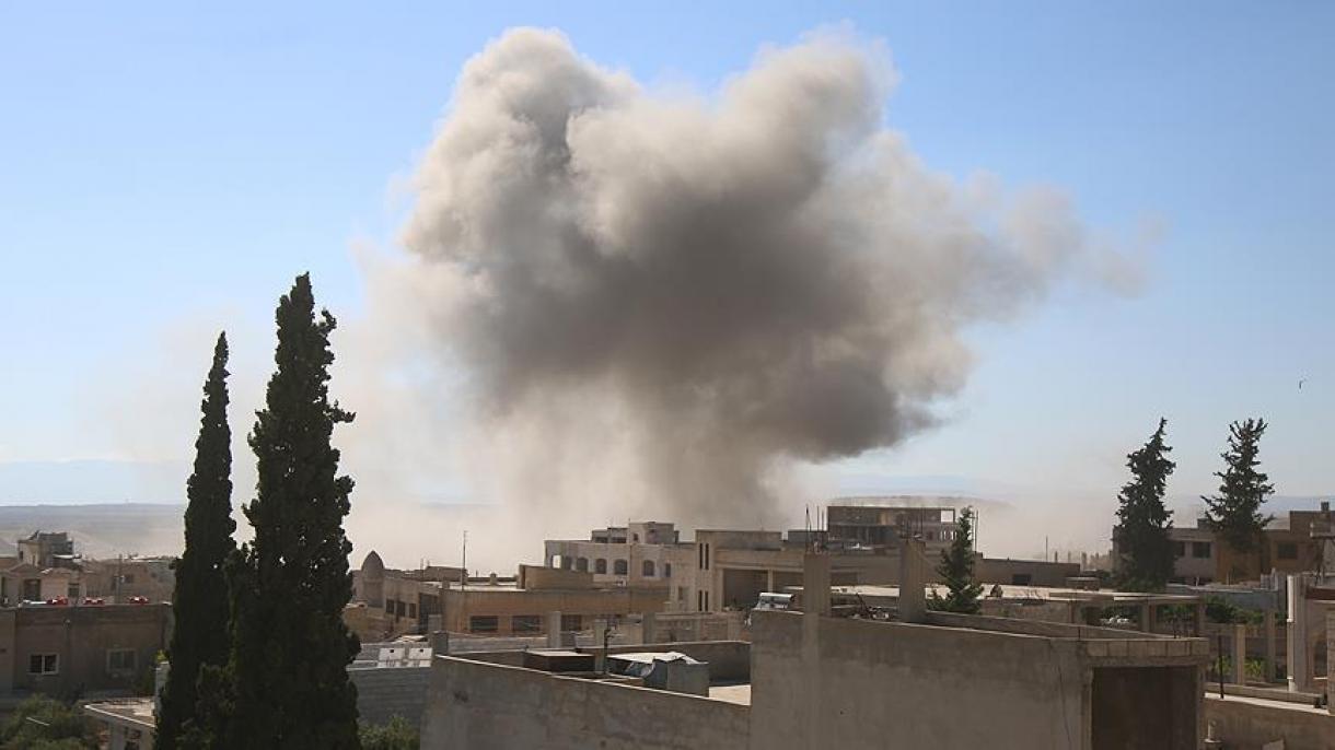 کشته و زخمی شدن 3 غیرنظامی در حمله توپخانه‌ای رژیم اسد به ادلب