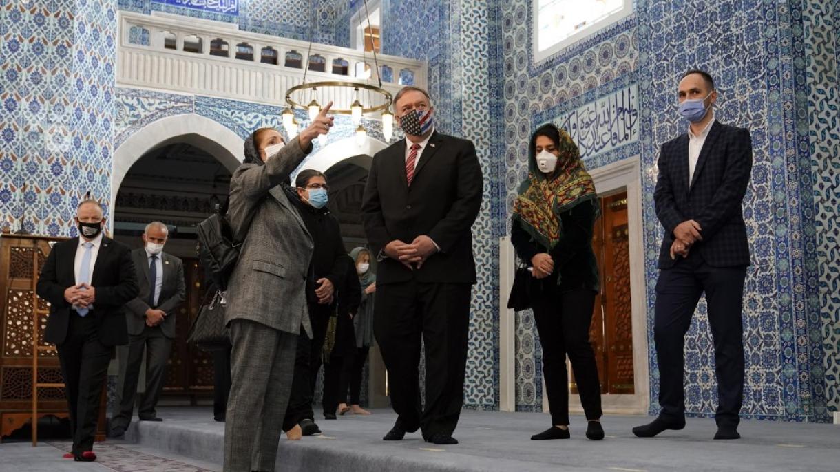 Pompeo visita la Mezquita de Rüstem Paşa y el Patriarcado Griego de Fener en Estambul