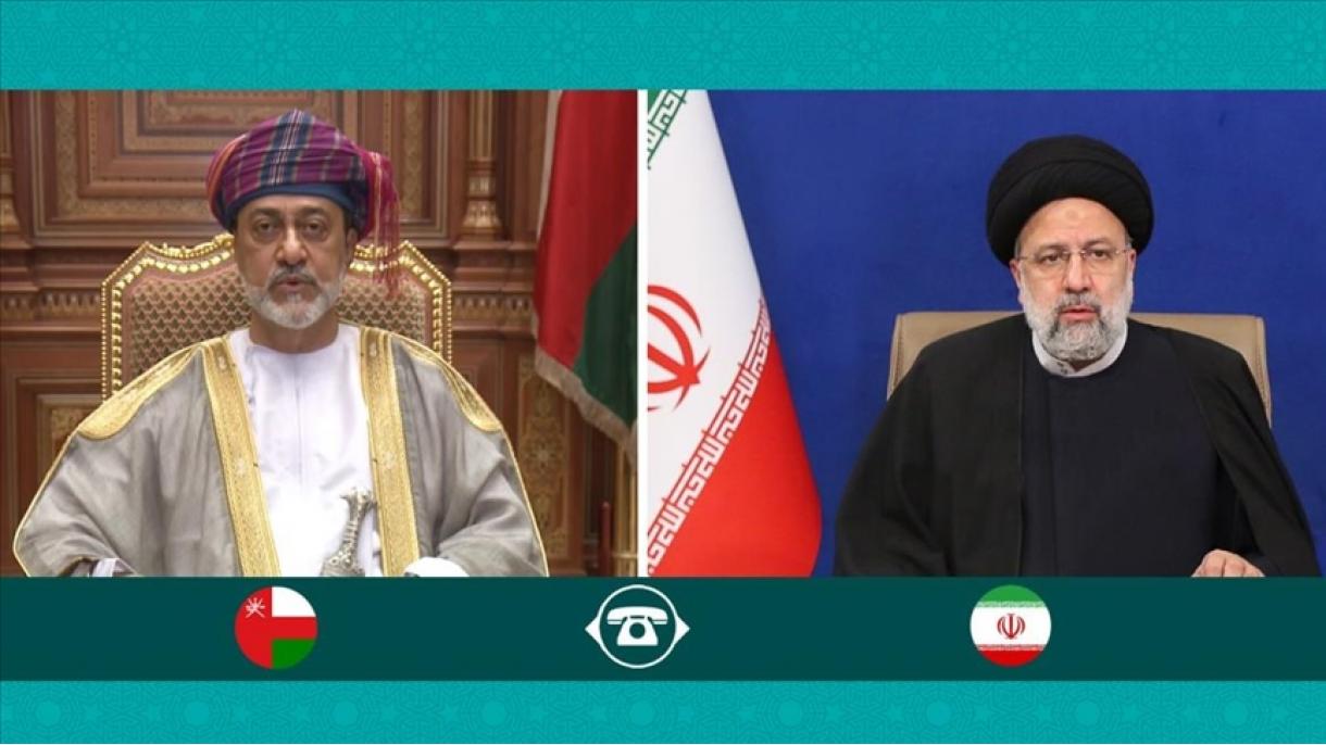 گفتگوی تلفنی رئیس جمهور ایران و سلطان عمان