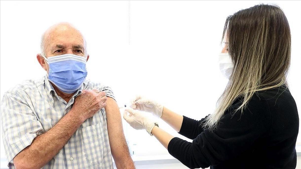 کروناویروس: تۆرکیه ده اورولان واکسن سانی 18.5 میلیوندان گچدی