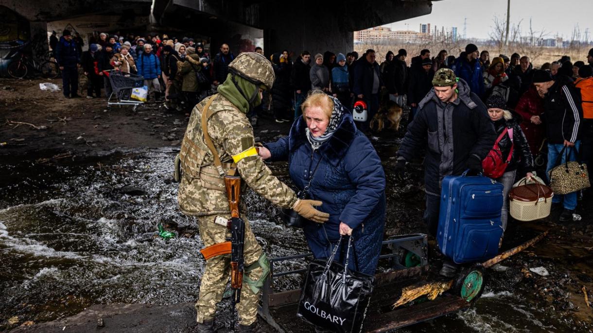 بیرلشگن ملتلر تشکیلاتی: اوکراین ده وضعیت کیسکینله شیب بارماقده