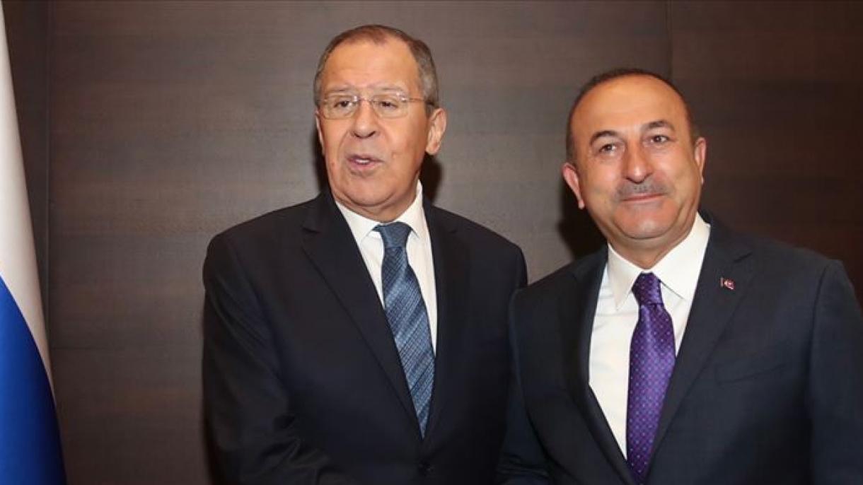 Çavuşoğlu y Lavrov presiden el Grupo de Planificación Estratégica Conjunta Turquía-Rusia
