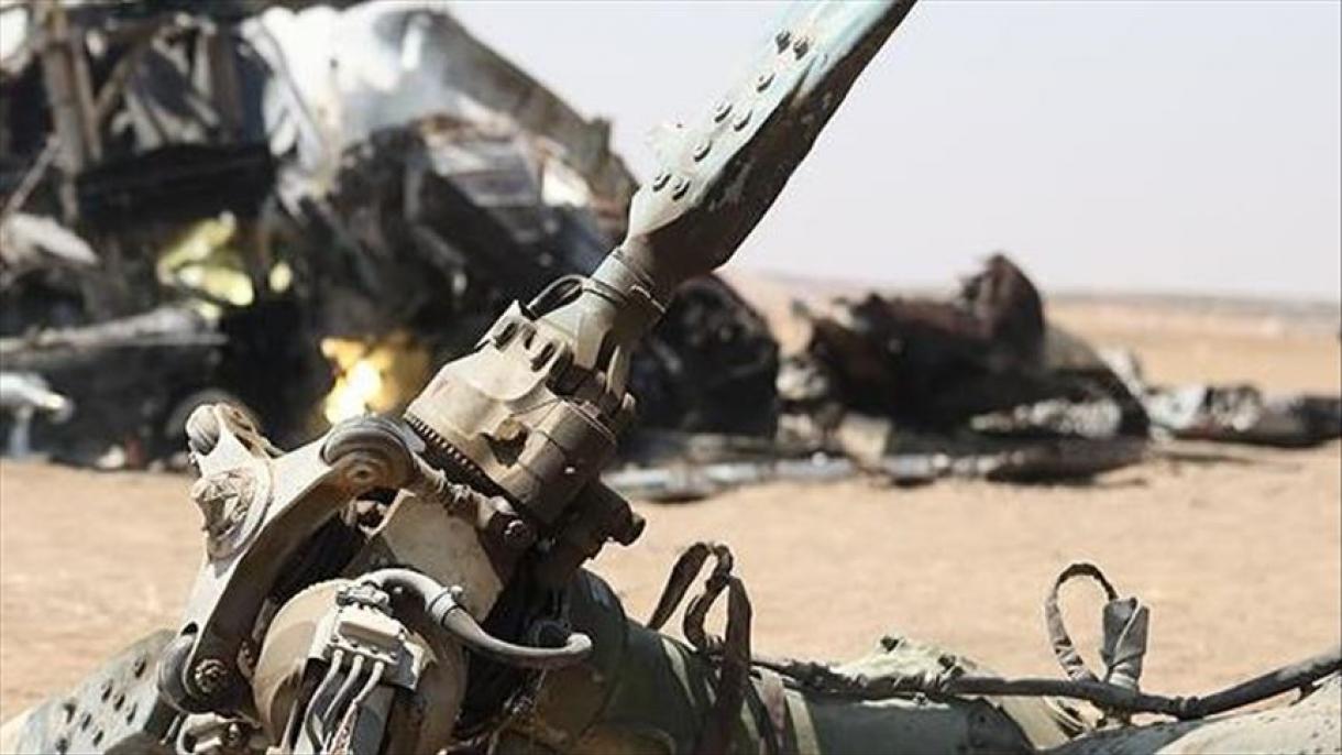 لیبیا طیاره هلیکوپتر تهاجمی شبه نظامیان حفتر را سرنگون کرد