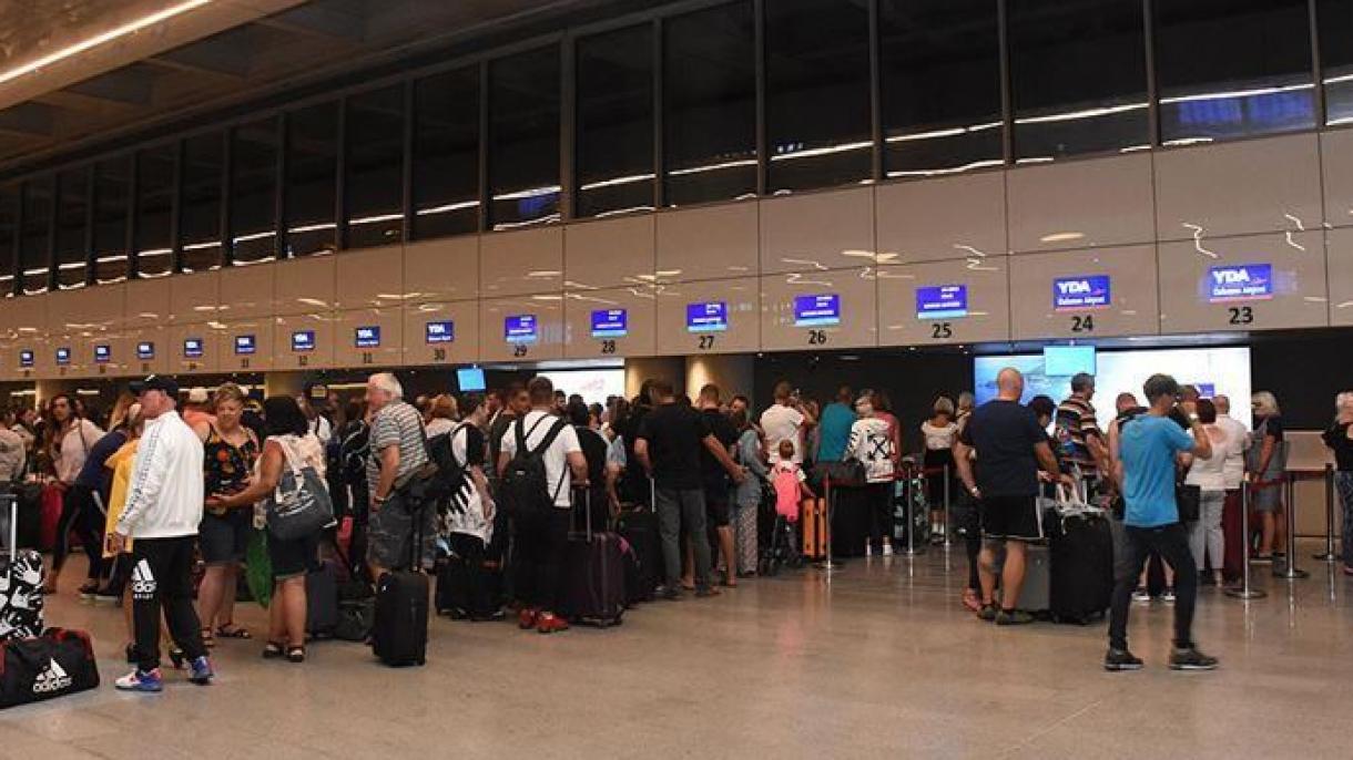 Aeroporto de Antália este ano recebeu 35 milhões de passageiros