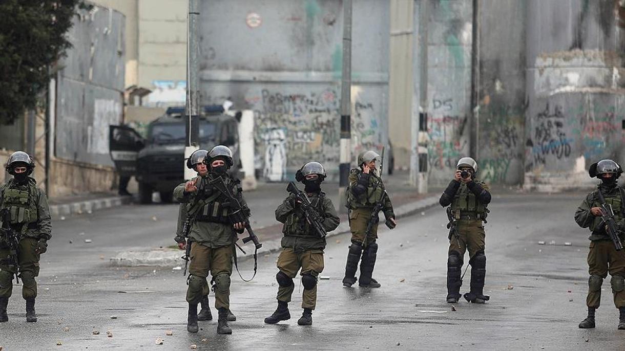 سربازان اسرائیل 21 فلسطینی را تحت نظر قرار دادند