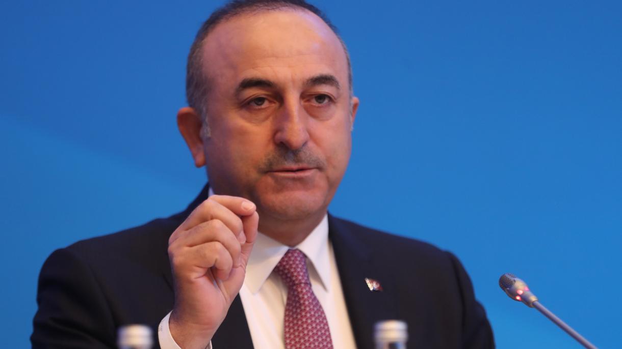 Çavuşoğlu ilǝ Kerry arasında telefon danışığı olub