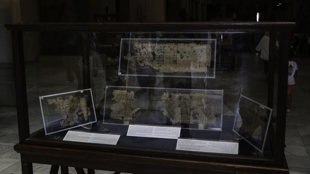 Papirus, vechi de 4 mii 500 de ani, descoperit în Egipt
