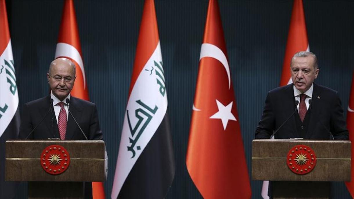 O presidente iraquiano transmite suas condolências ao presidente Erdogan