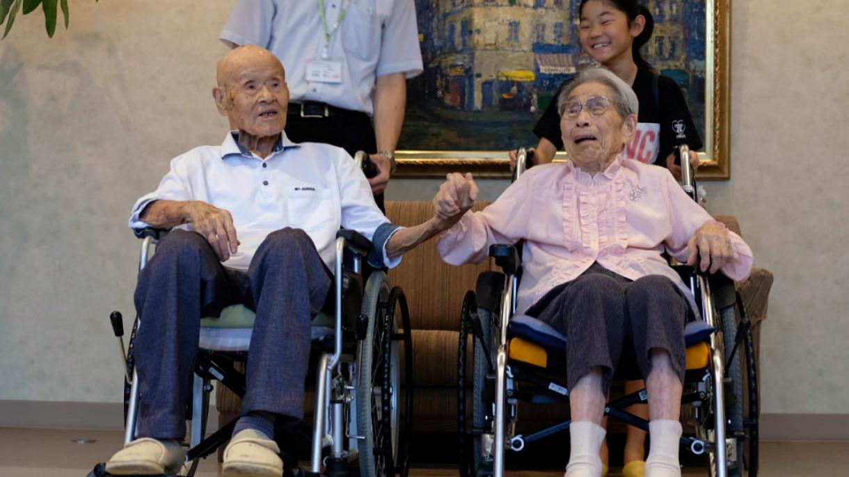 La pareja más longeva del mundo entro en el  Libro Guinness de los récords