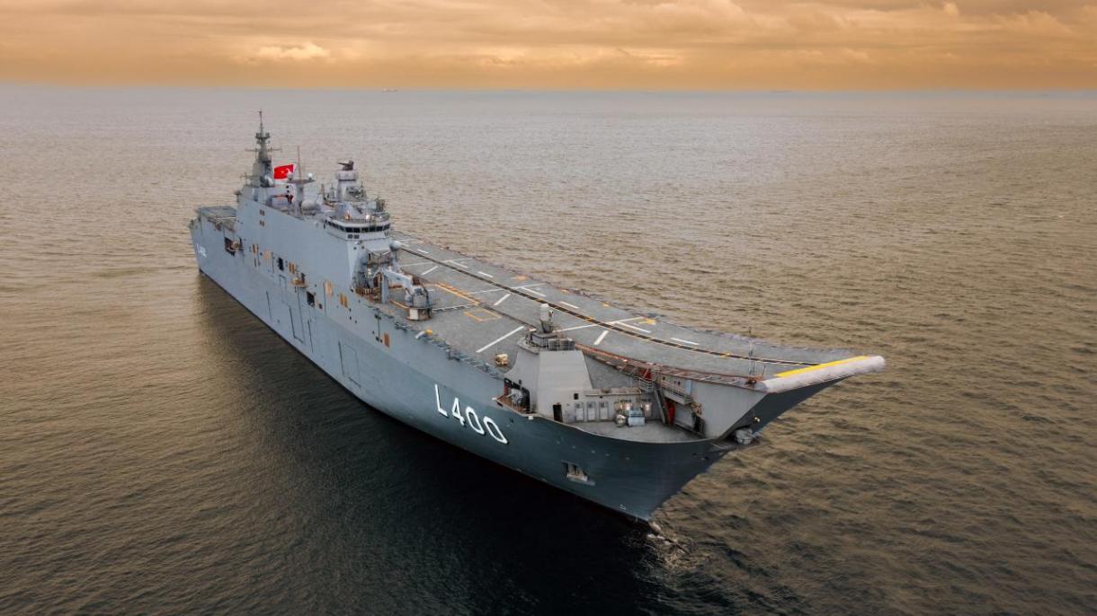 Отварят утре за посетители военния кораб TCG „Анадолу“