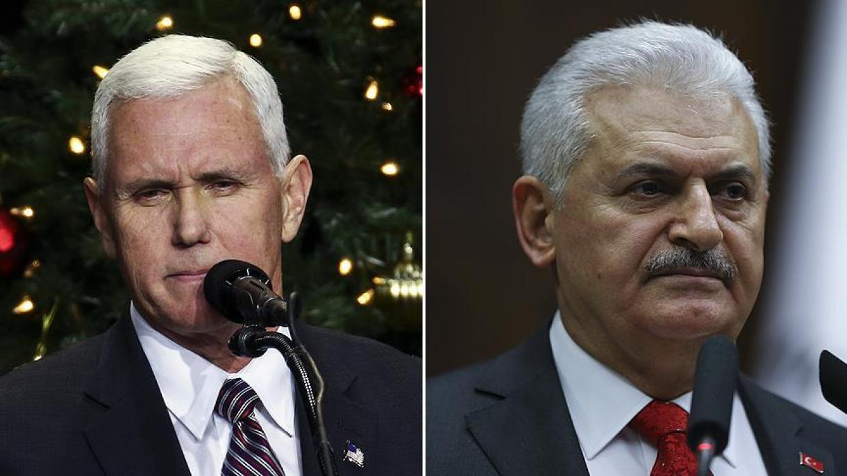 Convorbire telefonică:Binali Yildirim-Mike Pence