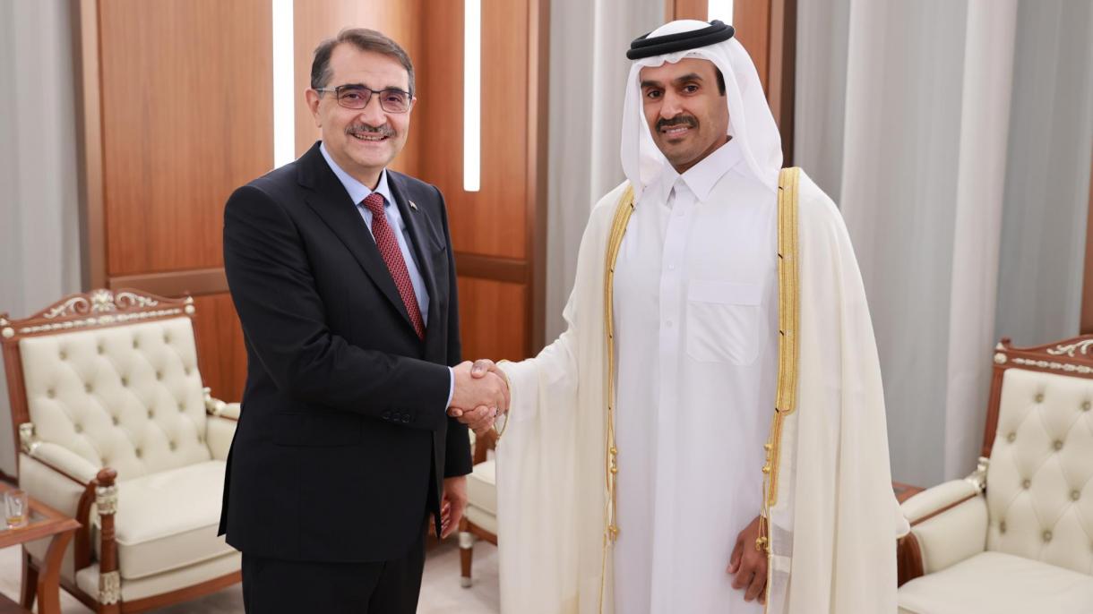 Фатих Дьонмез се срещна в Доха с катарския си колега Ал-Кааби