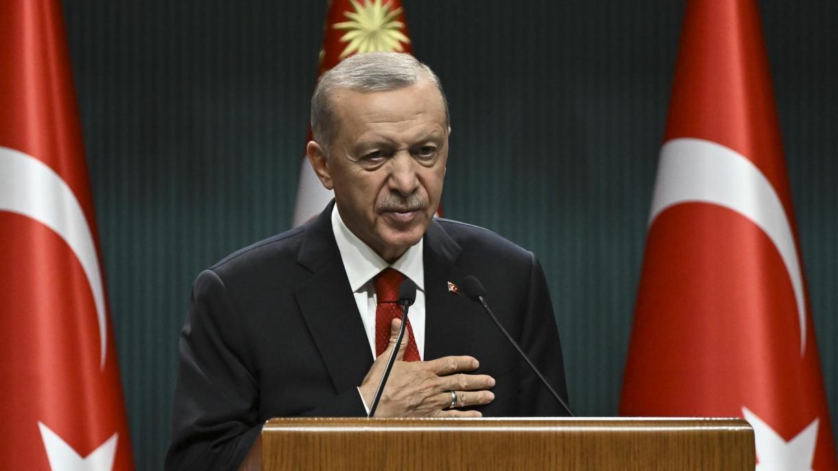 Erdogan: "Continuamos a construir o Centenário da Türkiye"