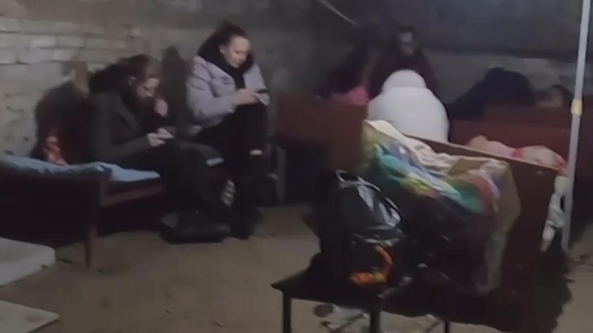 اوکراین نینگ خارکیف شهریده باله لر کسلخانه سی باش پناهگاه گه کوچیریلدی