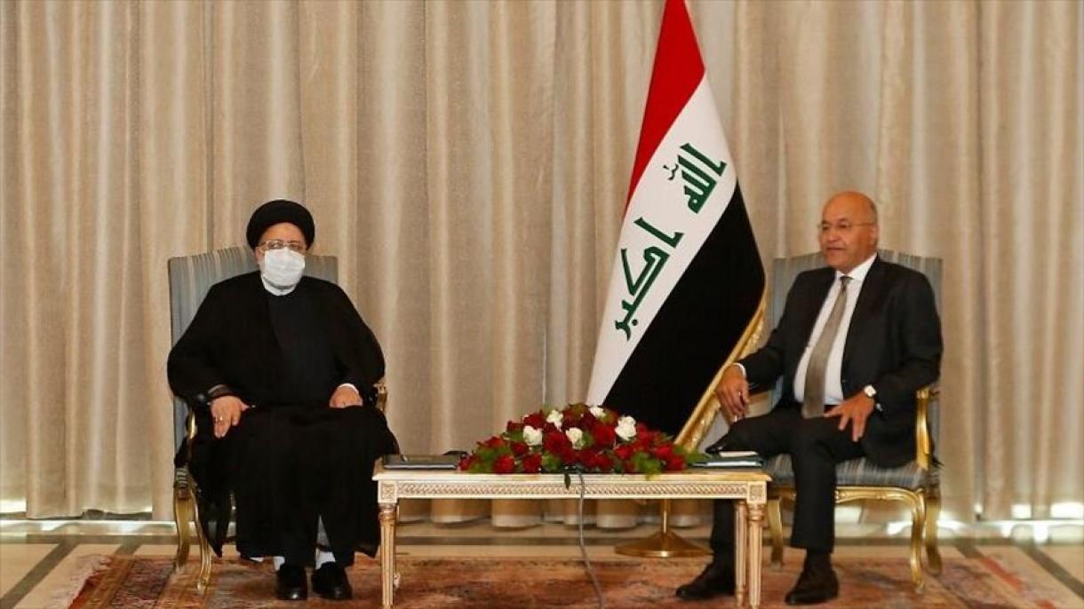 ابراهیم رئیسی با رئیس جمهوری عراق دیدار کرد