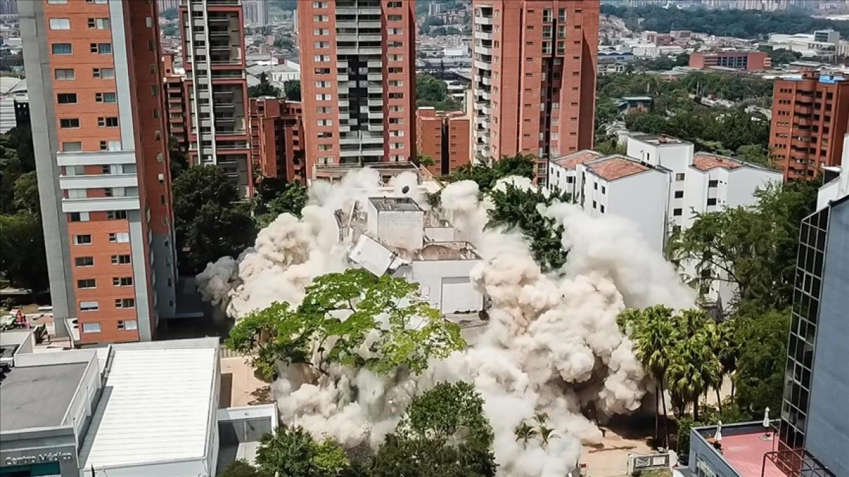 Edificio Mónaco, la huella de Pablo Escobar que dejó de existir en Medellín