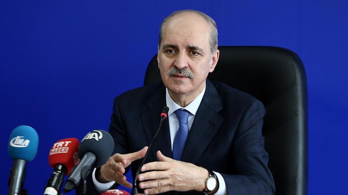 Numan Kurtulmuş alman siyasətçilərinə gərginlyi azaltmağın yolunu- turizmi təklif etdi