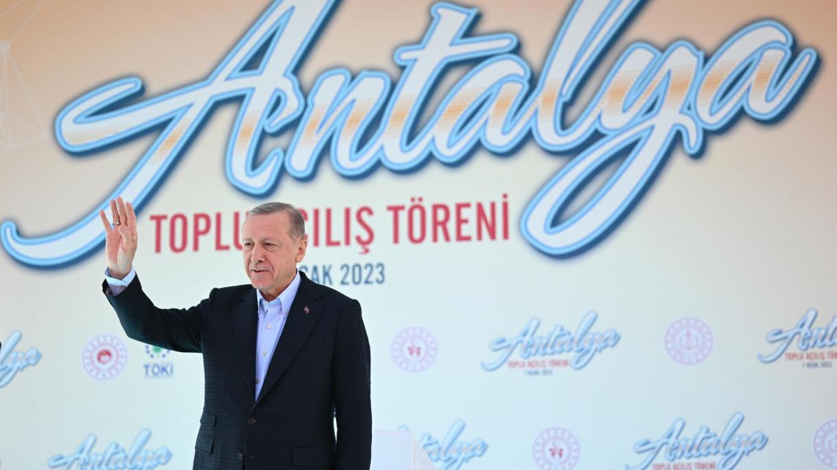 سخنان رجب طیب اردوغان در جمع مردم آنتالیا