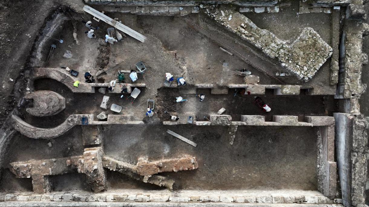 Se desentierran los restos de la Iglesia de San Polieucto de 1500 años de antigüedad en Estambul