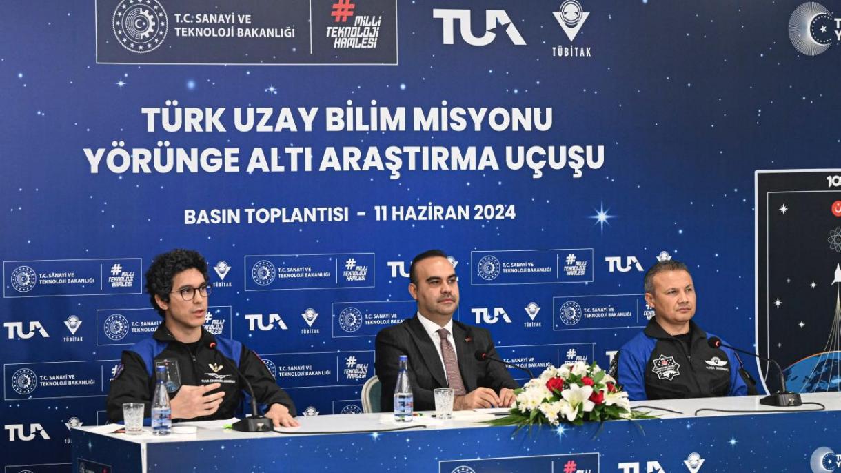 Turkiyaning ikkinchi astronavti vataniga qaytdi