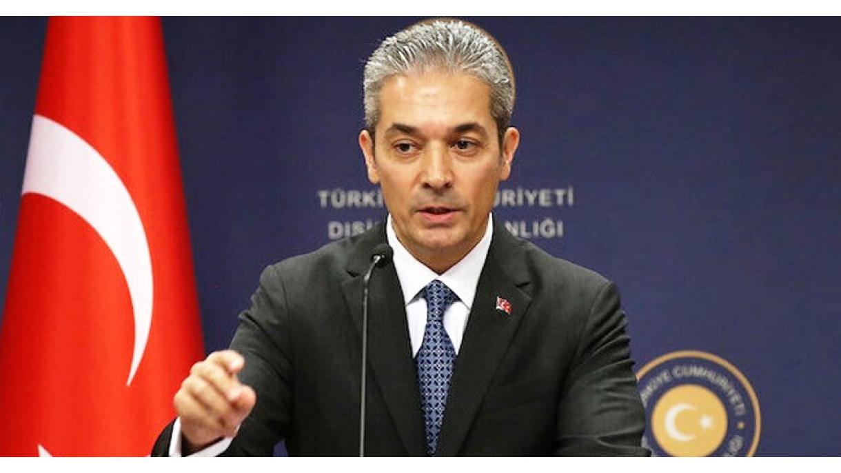 واکنش سخنگوی وزارت امور خارجه ترکیه به اظهارات رئیس جمهوری فرانسه در مورد مدیترانه شرقی