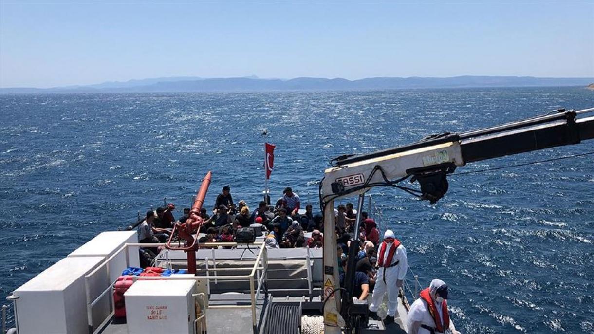 یونان ساحل کوچلری تامانیدن هیده ب یوباریلگن قاچقینلر قوتقریب آلیندی