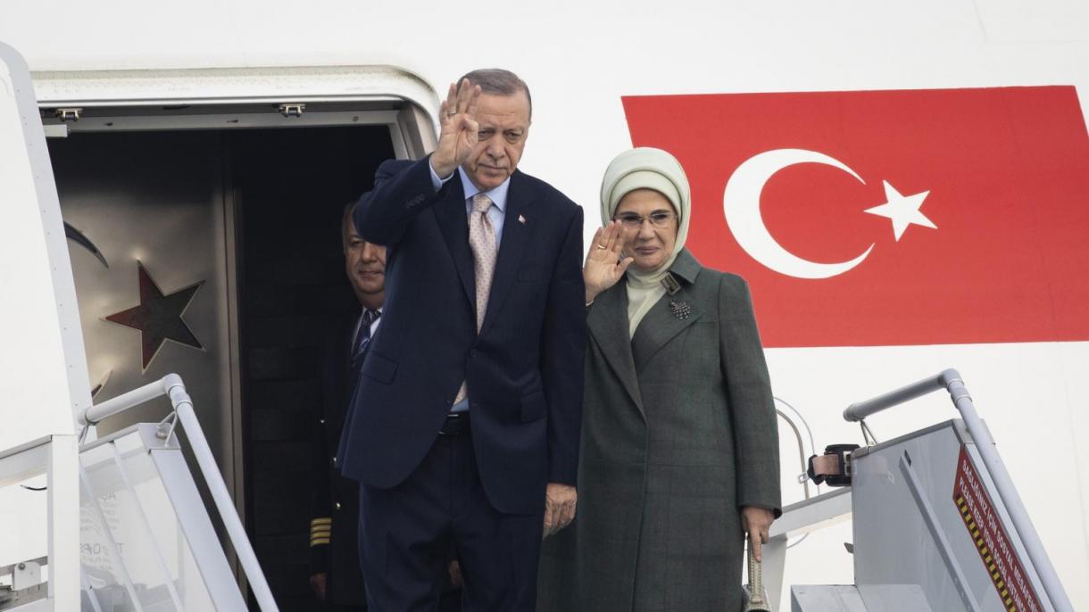 رئیس جمهور اردوغان به قزاقستان سفر کرد