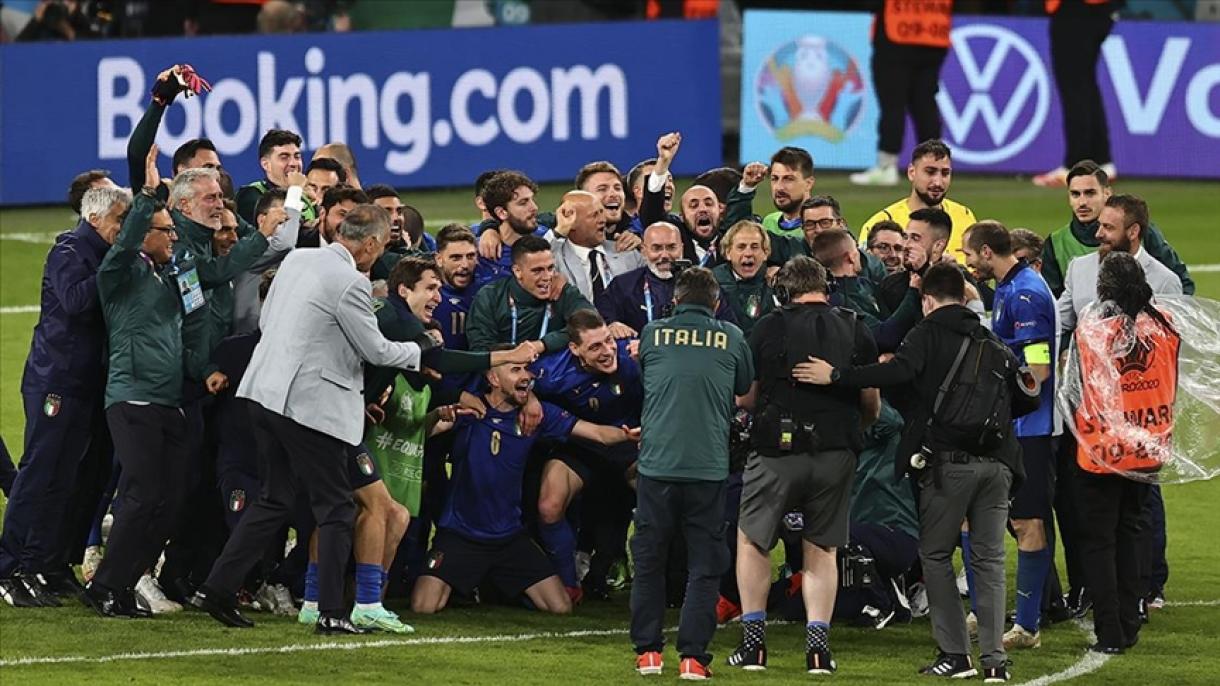 ایتالیا اروپا کپ بیلله شوویده غلبه قازاندی