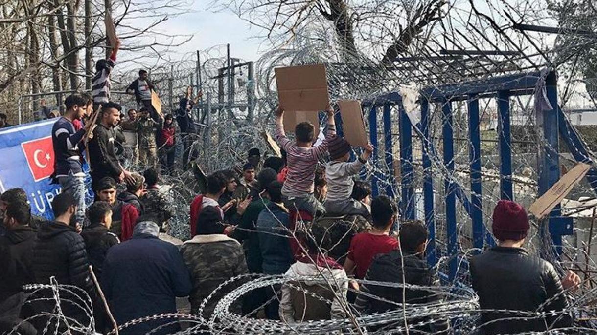 Még mindig várakoznak a menekültek a török-görög határon