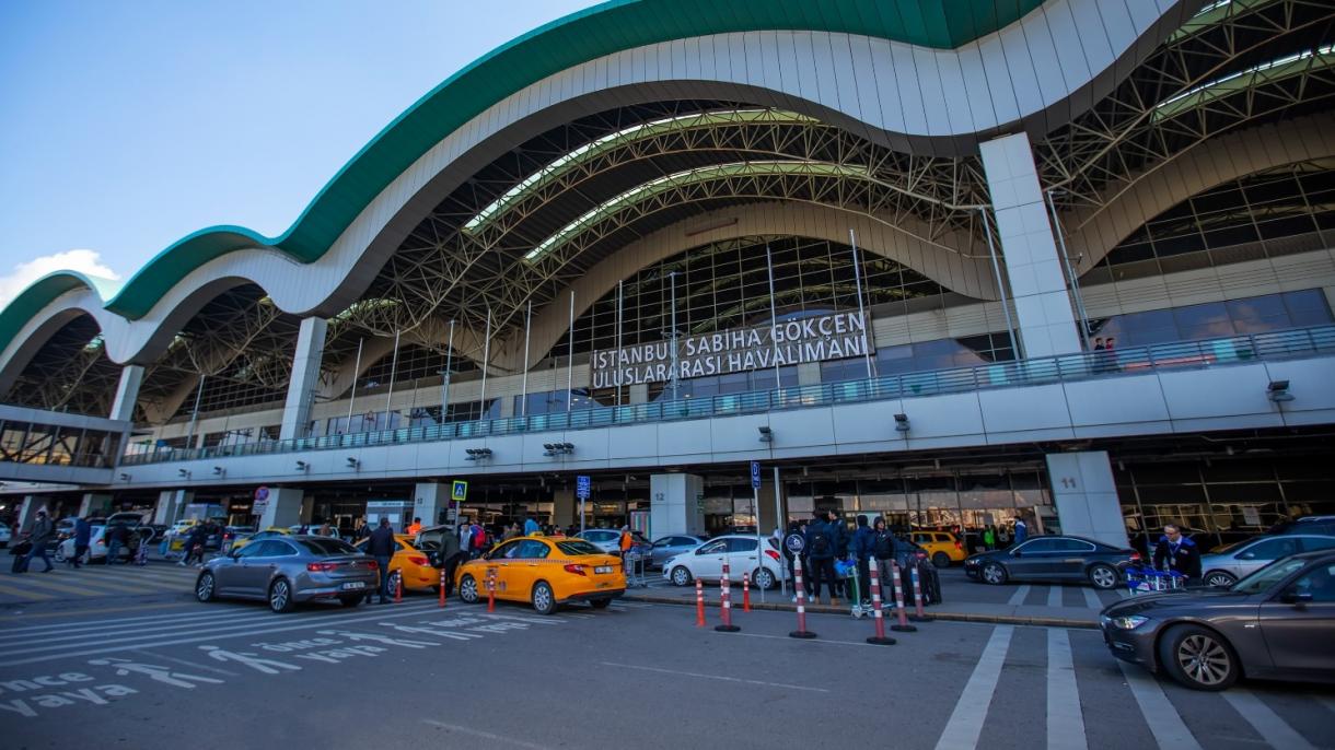 استنبول کے صبیحہ گیوکچین ہوائی اڈے پر مسافروں کا نیا ریکارڈ
