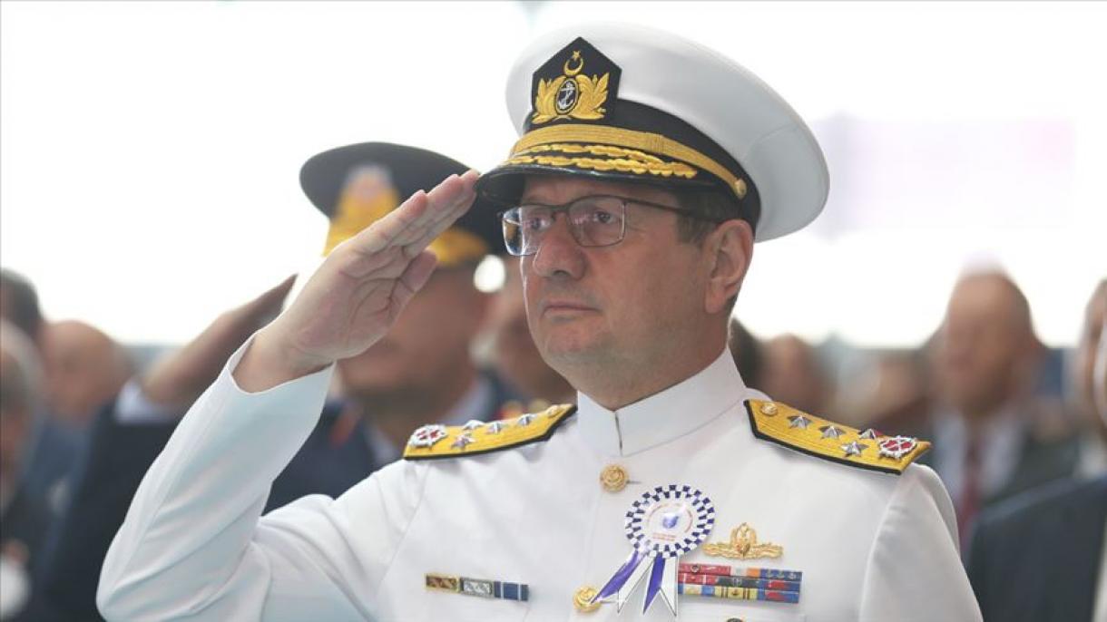 Командващият турските ВМС адмирал Аднан Йозбал е в Либия...