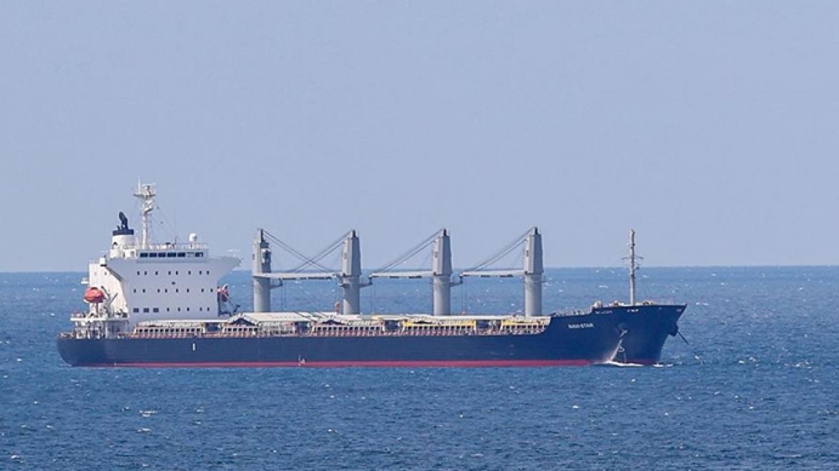 三艘运粮船将通过博斯普鲁斯海峡