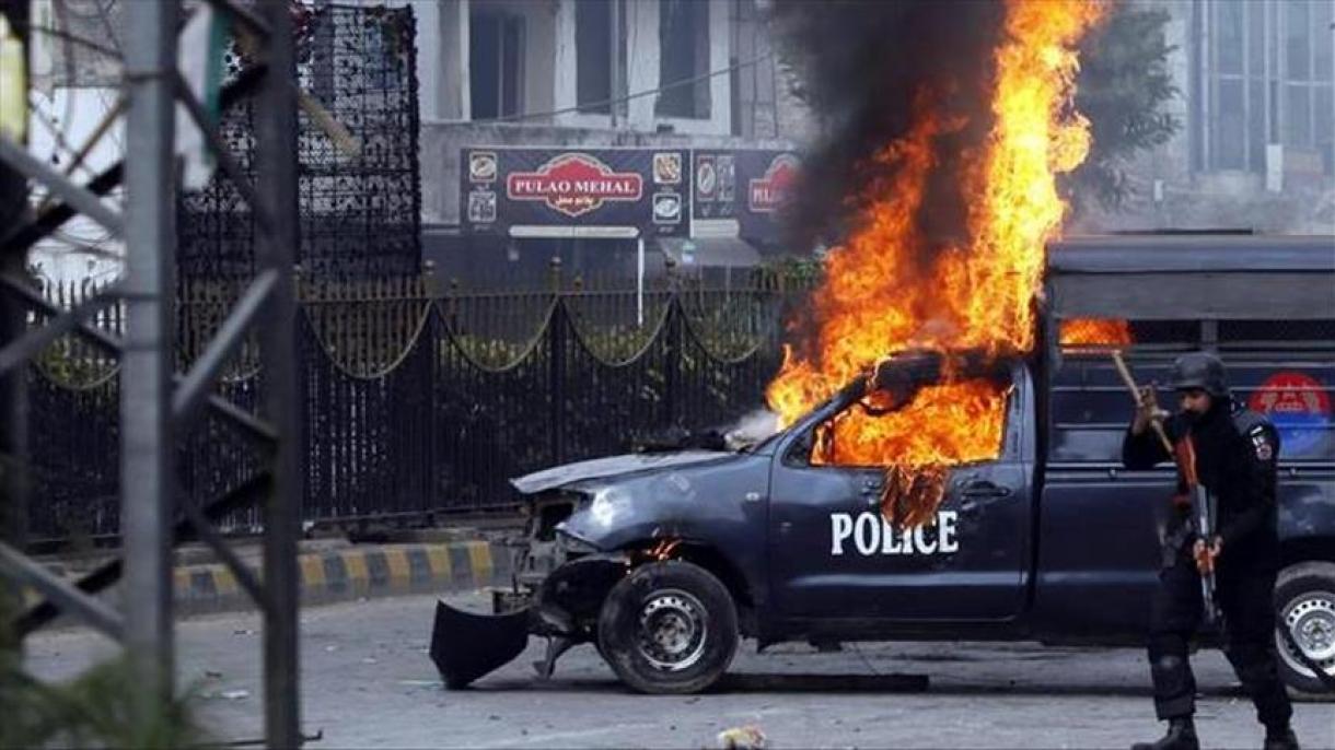 پاکستان: پولیس گاڑی پر مسلح حملہ، 6 پولیس اہلکار ہلاک